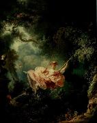 Jean-Honore Fragonard The Happy Accidents of the Swing oil painting on canvas